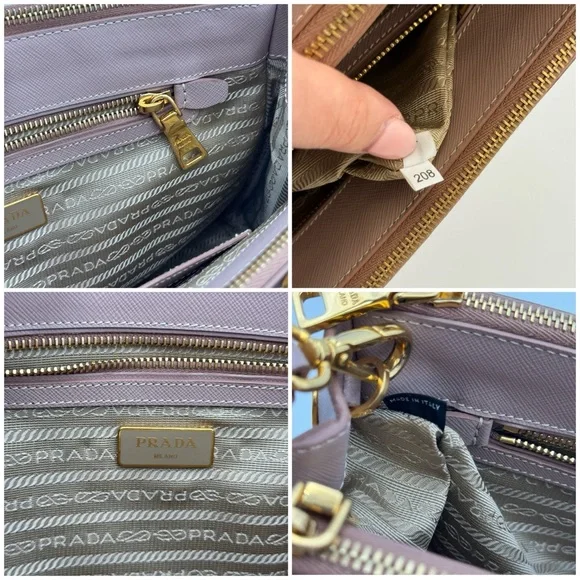 Prada Saffiano Leather Medium Galleria Crossbody - Picture 14 of 16